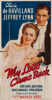 My Love Came Back movie poster (1940) tote bag