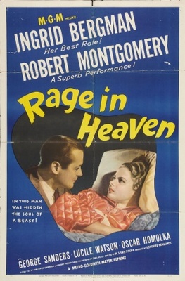 Rage in Heaven movie poster (1941) poster with hanger