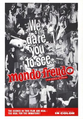 Mondo Freudo movie poster (1966) wooden framed poster