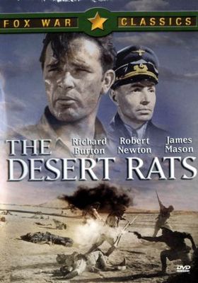 The Desert Rats movie poster (1953) metal framed poster