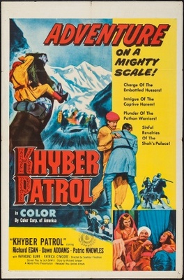 Khyber Patrol movie poster (1954) Stickers MOV_f7963839