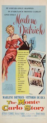 Montecarlo movie poster (1957) wood print