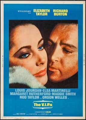 The V.I.P.s movie poster (1963) wood print
