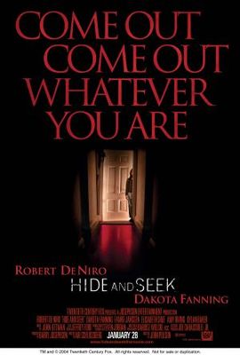 Hide And Seek movie poster (2005) metal framed poster