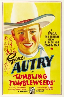Tumbling Tumbleweeds movie poster (1935) poster with hanger