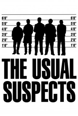 The Usual Suspects movie poster (1995) wooden framed poster