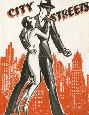 City Streets movie poster (1931) wooden framed poster