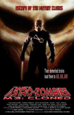 Astro Zombies: M3 - Cloned movie poster (2010) puzzle MOV_f7ca57ca