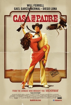 Casa de mi Padre movie poster (2012) pillow