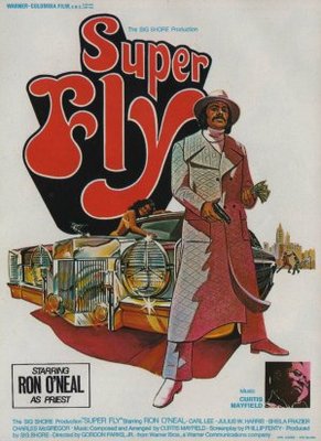 Superfly movie poster (1972) pillow
