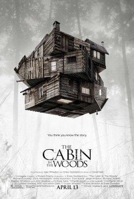 The Cabin in the Woods movie poster (2010) t-shirt