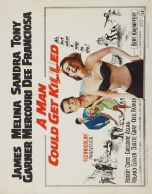 A Man Could Get Killed movie poster (1966) metal framed poster