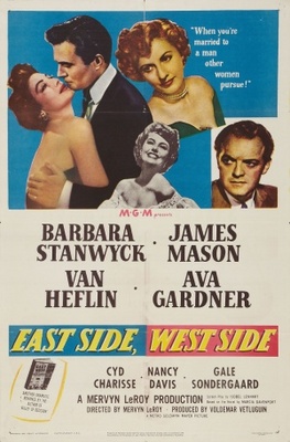 East Side, West Side movie poster (1949) metal framed poster