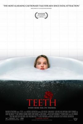 Teeth movie poster (2007) wood print