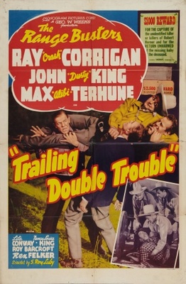 Trailing Double Trouble movie poster (1940) poster with hanger