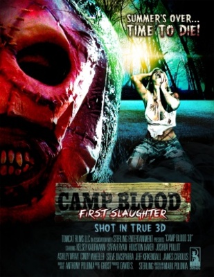 Camp Blood First Slaughter movie poster (2014) poster with hanger