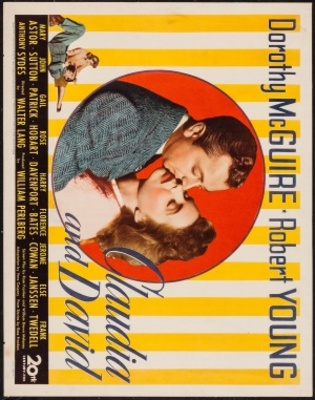 Claudia and David movie poster (1946) puzzle MOV_f822c275