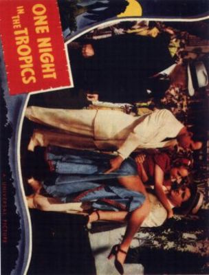 One Night in the Tropics movie poster (1940) Poster MOV_f822e15d