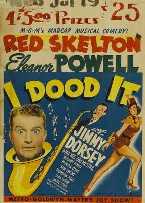 I Dood It movie poster (1943) wooden framed poster