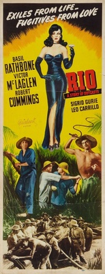 Rio movie poster (1939) wooden framed poster