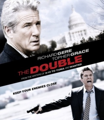 The Double movie poster (2011) wood print