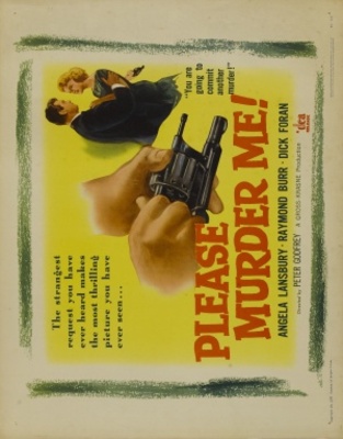 Please Murder Me movie poster (1956) pillow