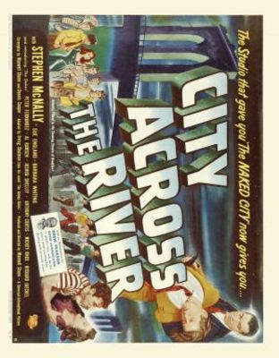 City Across the River movie poster (1949) t-shirt