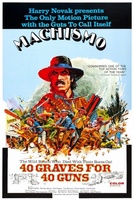 Machismo: 40 Graves for 40 Guns movie poster (1971) Longsleeve T-shirt #1068786