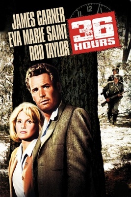 36 Hours movie poster (1965) metal framed poster