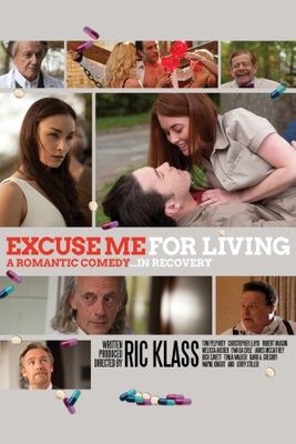 Excuse Me for Living movie poster (2012) poster with hanger