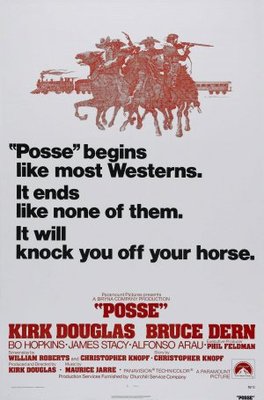 Posse movie poster (1975) canvas poster