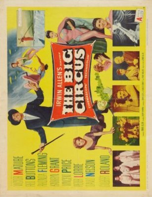 The Big Circus movie poster (1959) poster with hanger