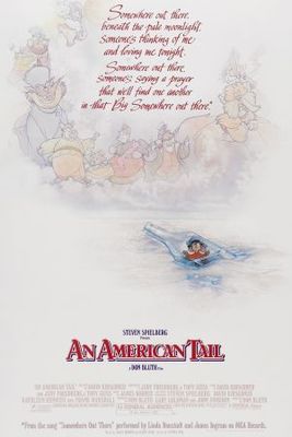 An American Tail movie poster (1986) tote bag