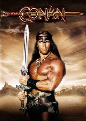 Conan The Destroyer movie poster (1984) wood print