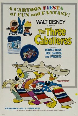 The Three Caballeros movie poster (1944) Mouse Pad MOV_f8cbba39
