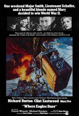 Where Eagles Dare movie poster (1968) tote bag #MOV_f8dcc924