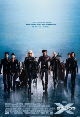 X2 movie poster (2003) metal framed poster