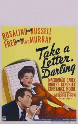 Take a Letter, Darling movie poster (1942) mug