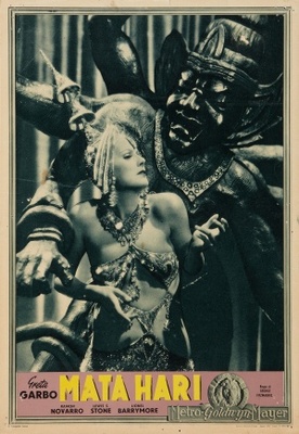 Mata Hari movie poster (1931) wood print