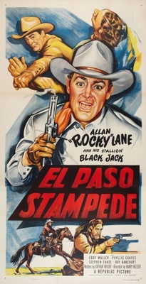El Paso Stampede movie poster (1953) Stickers MOV_f8f221dc