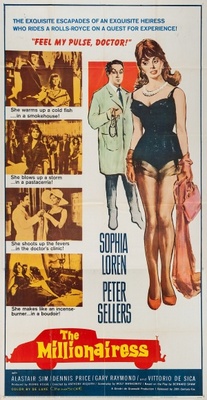 The Millionairess movie poster (1960) canvas poster