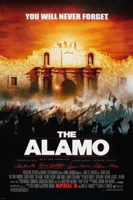 The Alamo movie poster (2004) wood print