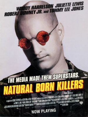 Natural Born Killers movie poster (1994) Stickers MOV_f91705cb