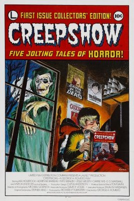 Creepshow movie poster (1982) wood print