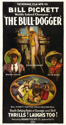 The Bull-Dogger movie poster (1921) wood print
