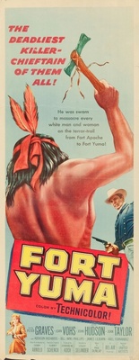 Fort Yuma movie poster (1955) tote bag