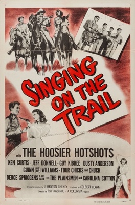Singing on the Trail movie poster (1946) mouse pad