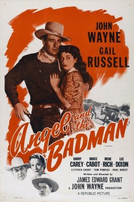 Angel and the Badman movie poster (1947) wooden framed poster