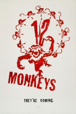 Twelve Monkeys movie poster (1995) metal framed poster