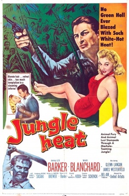 Jungle Heat movie poster (1957) sweatshirt